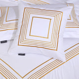 Luxury Baratta Duvet Golden - The Linen House