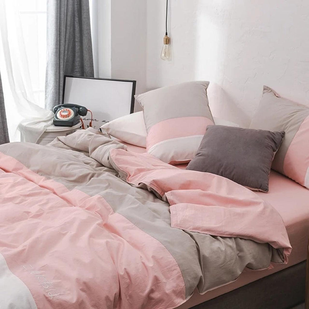 Stylish Stripe Duvet Set - The Linen House