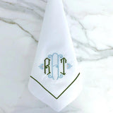 Chloe Monogramme Napkin - The Linen House