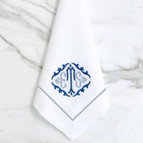 Elizabeth Monogramme Napkin - The Linen House