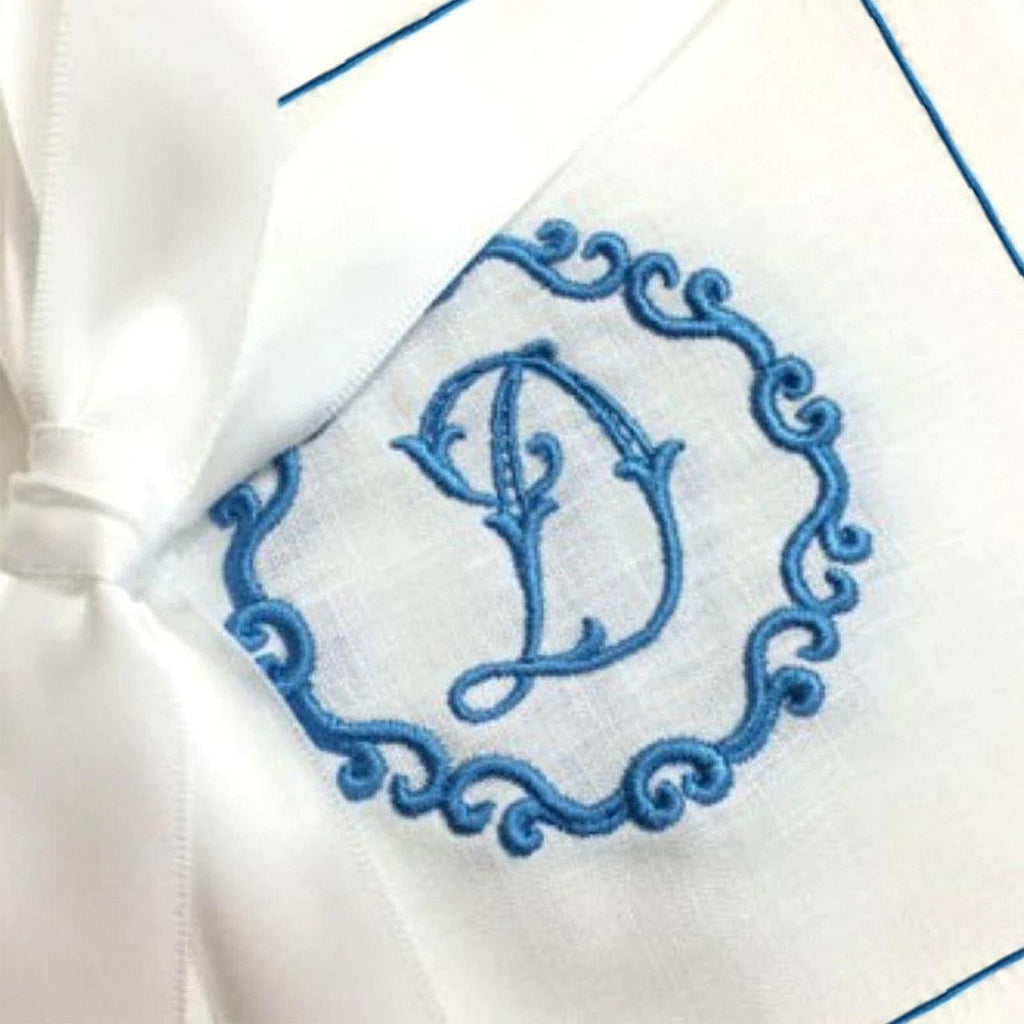 Pascal Signature Monogramme Napkin - The Linen House