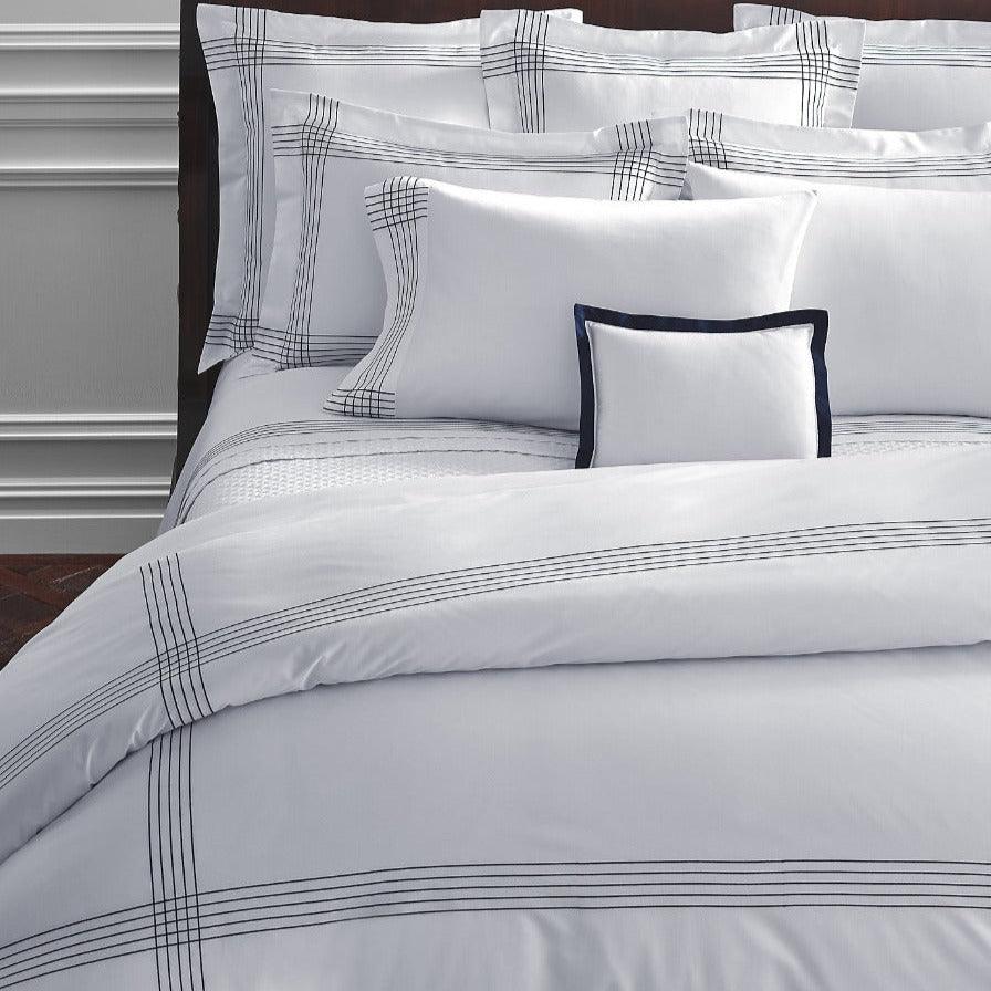 Luxury 4 Line Baratta Stitch Duvet Set – Sophisticated and Elegant Bedding