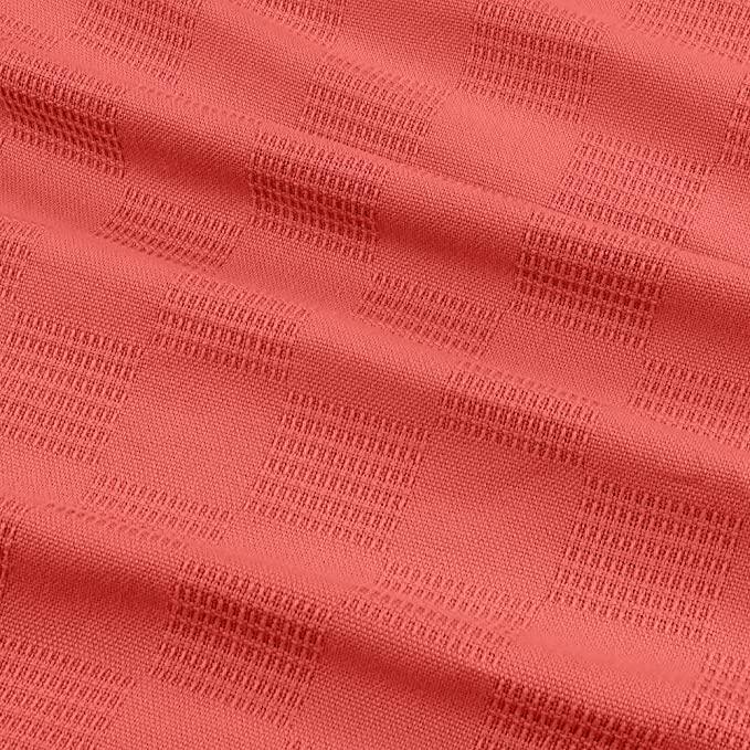 Premium Bedding Cotton Blanket (Orange) - The Linen House