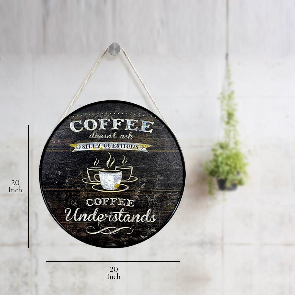Round Shape Wall Scenery - The Linen House
