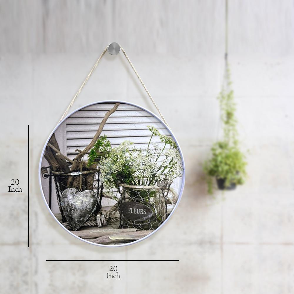 Round Shape Wall Scenery - The Linen House
