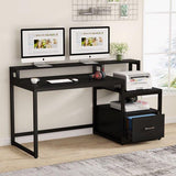 "Tribesigns Modern Desk Table