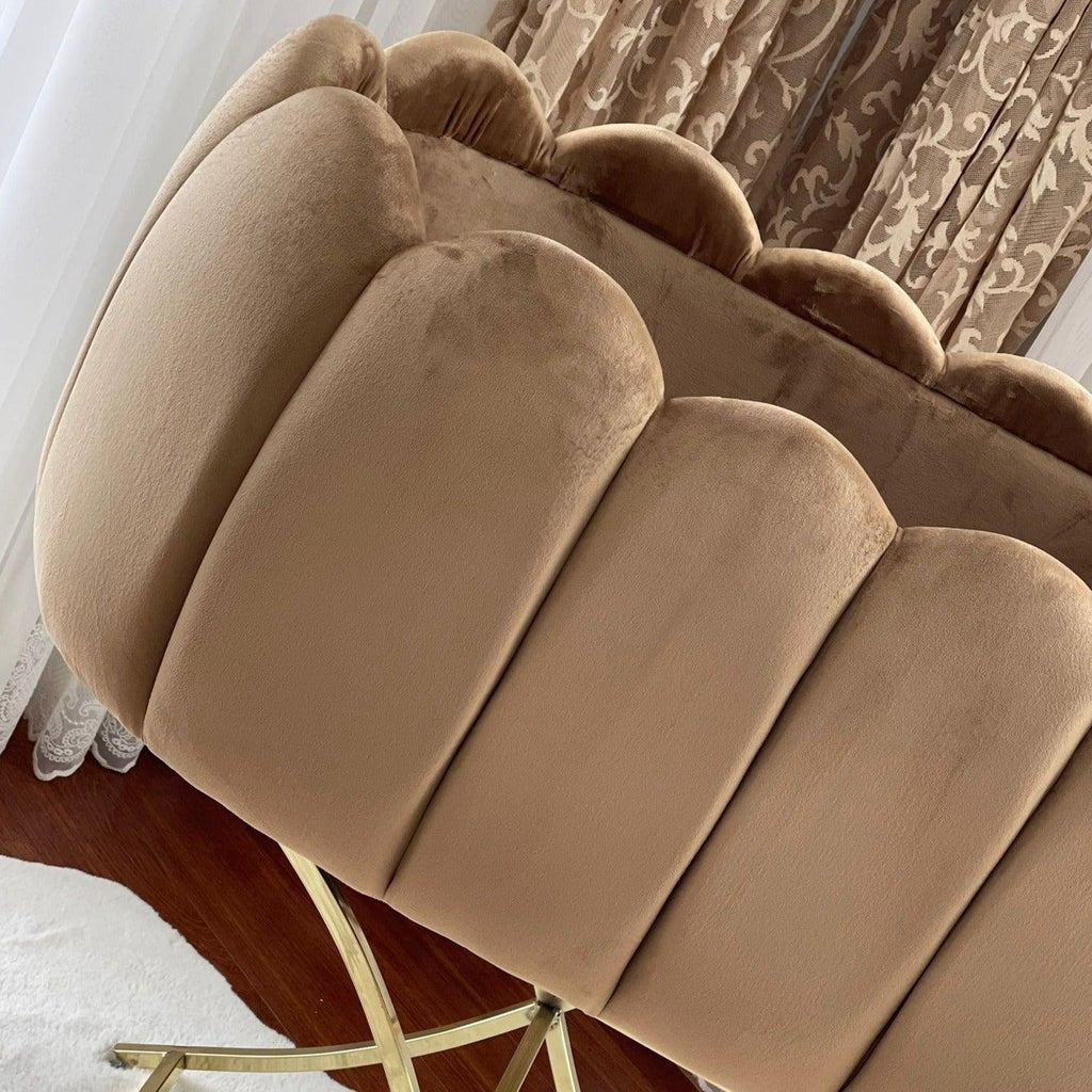 Velvet Tufted Bassinet - The Linen House
