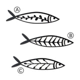 Gobius fish Metal Wall Decor - The Linen House