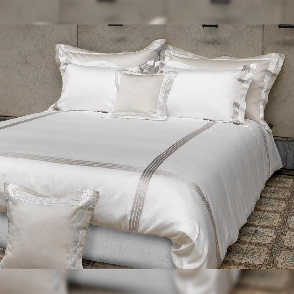 Quadruple Baratta Duvet Covers Set - The Linen House