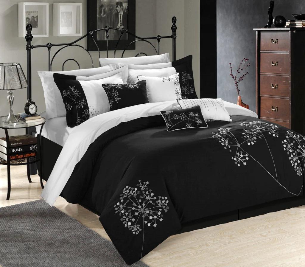 Mix & Match Embroidery Duvet Set - The Linen House