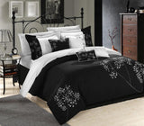Mix & Match Embroidery Duvet Set - The Linen House