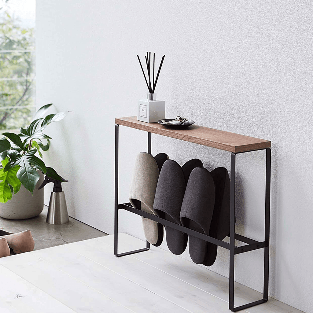 Industries Slippers Rack with a Top Plate - The Linen House
