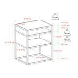 Oswald Side Table - The Linen House