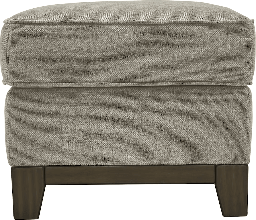 Jute Storage Ottoman with Tray 20" x 20" - The Linen House