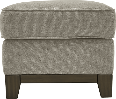 Jute Storage Ottoman with Tray 20" x 20" - The Linen House