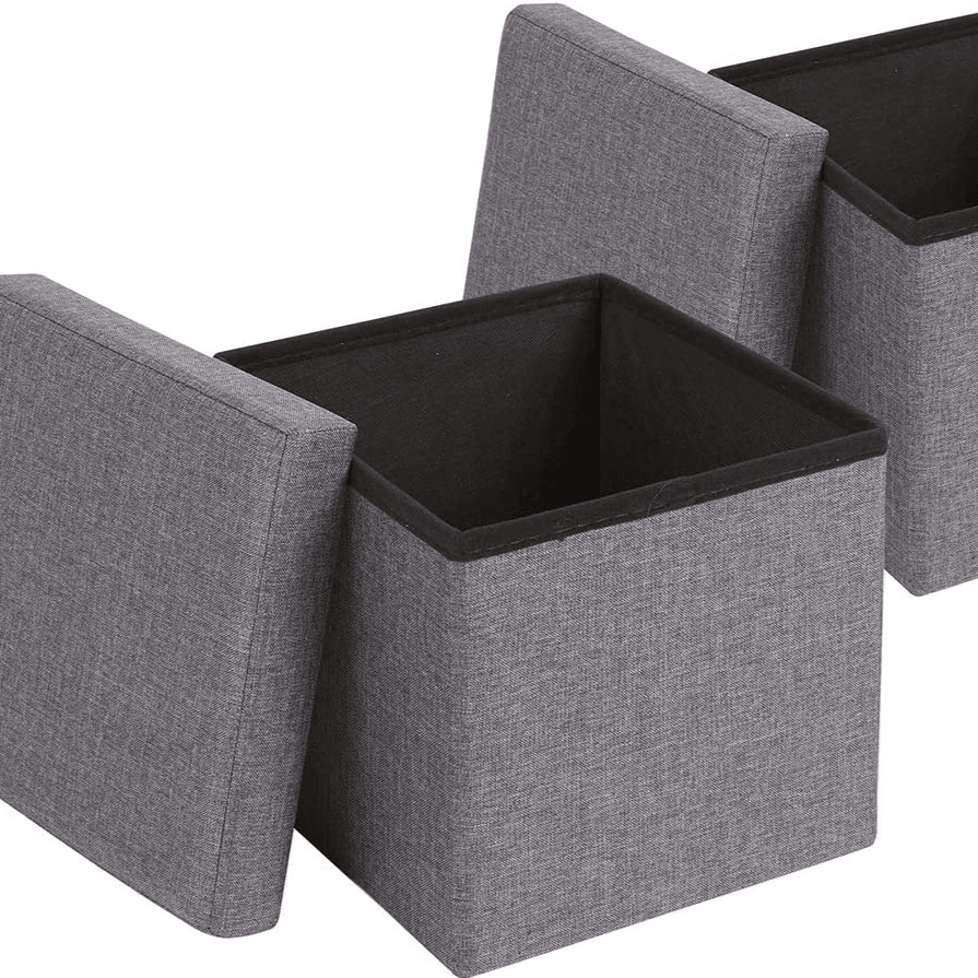 16" Jute Storage Ottoman - The Linen House