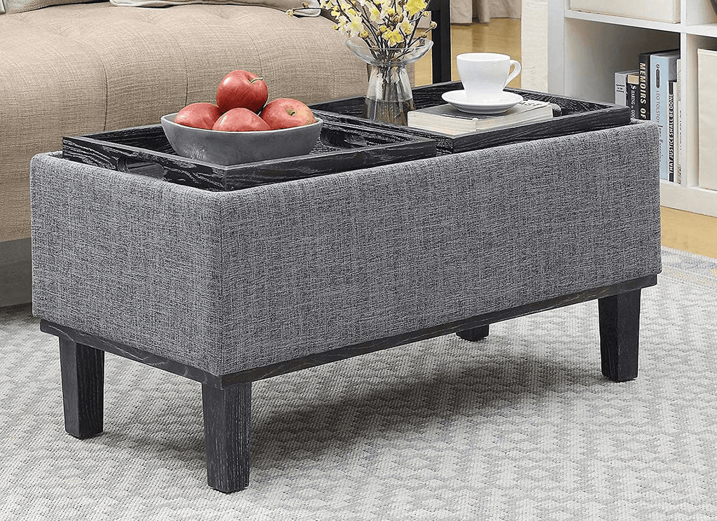 Convenience Concepts Storage Ottoman - The Linen House