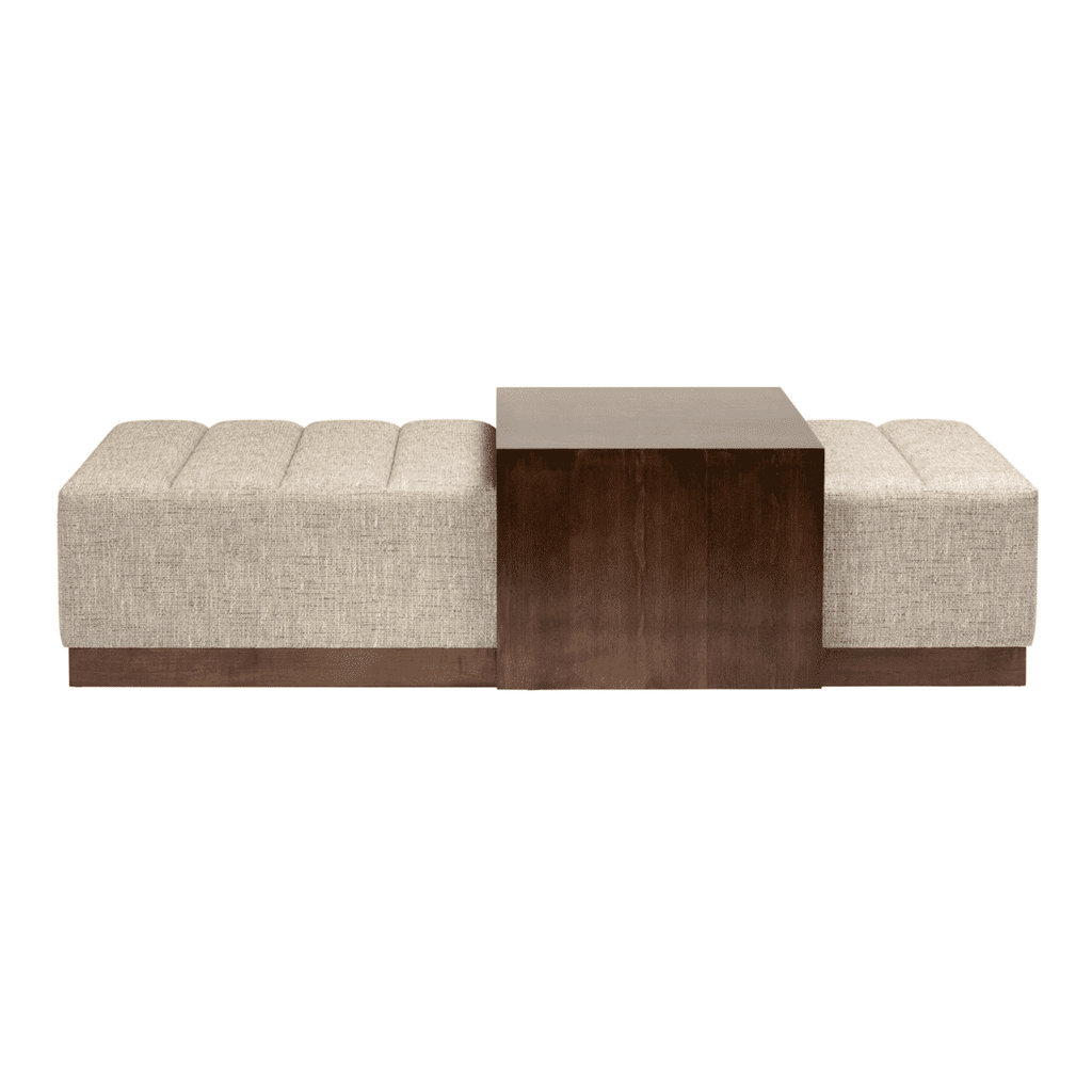 Hunter Ottoman - The Linen House