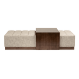 Hunter Ottoman - The Linen House