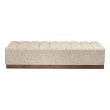Hunter Ottoman - The Linen House