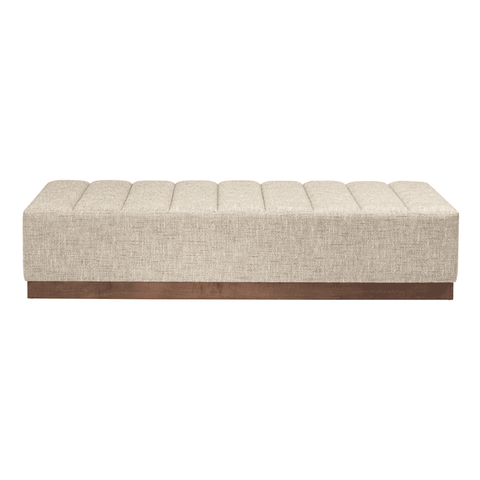 Hunter Ottoman - The Linen House