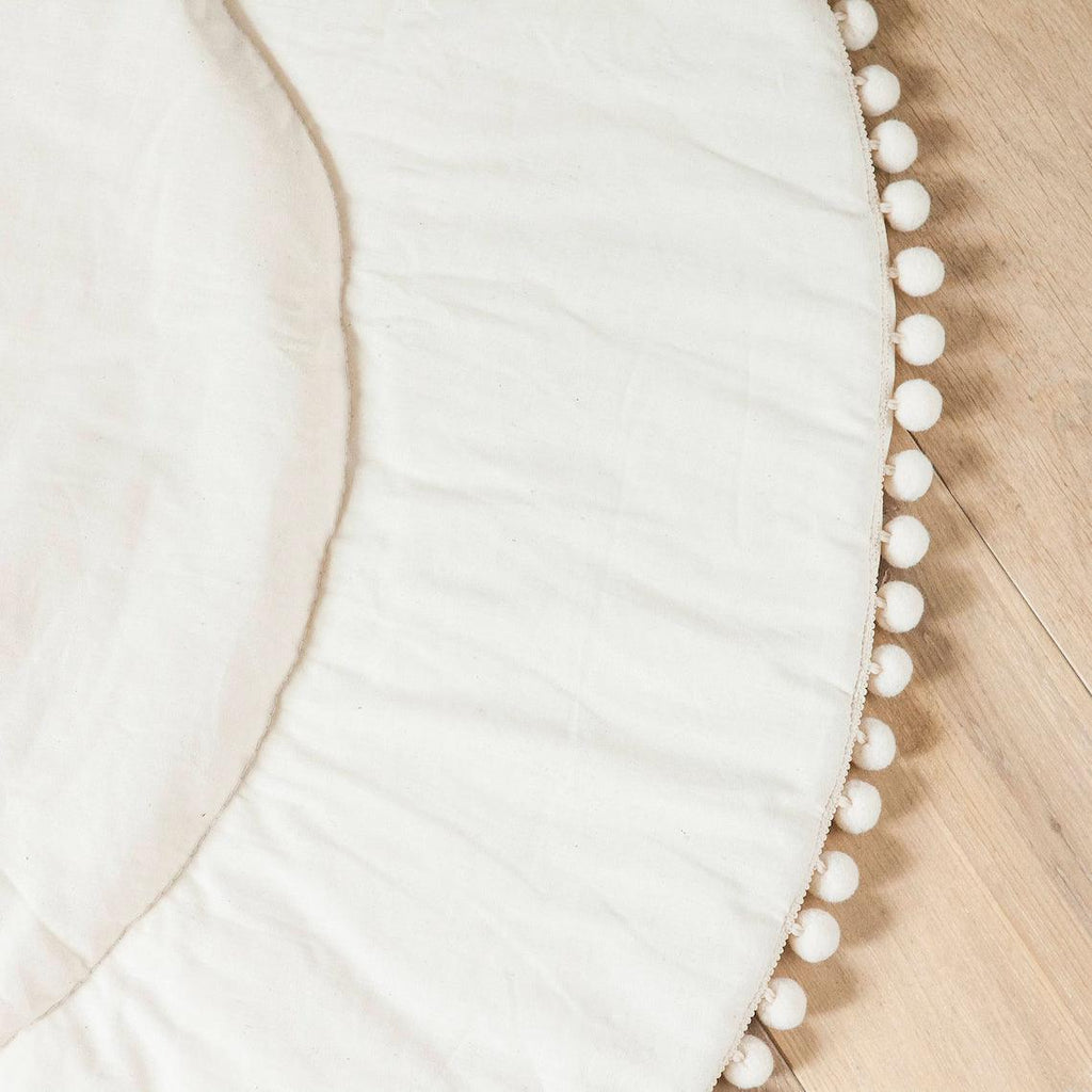 Lace Baby Play Mat Baby Rug - The Linen House
