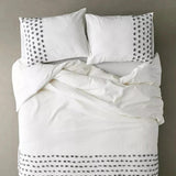 New Dotted Tufted Duvet Cover Set - The Linen House