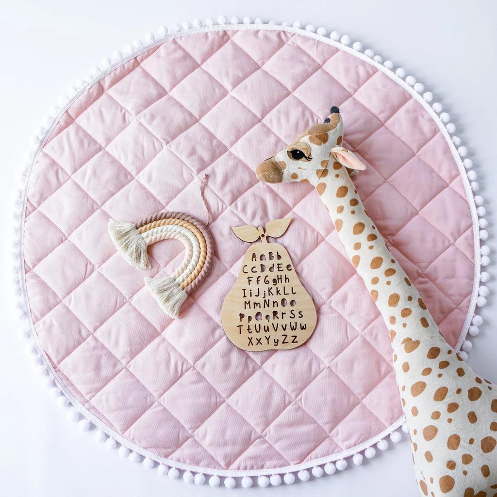 Quilted Baby Play Mat Baby Rug - The Linen House