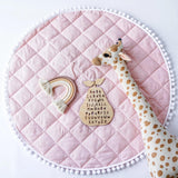 Quilted Baby Play Mat Baby Rug - The Linen House