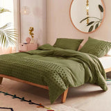 New Dotted Tufted Duvet Cover Set - The Linen House