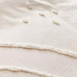 New Eliaf Tufted Cotton Duvet Cover Set - The Linen House