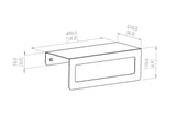 Horizontal Towel Rack, Bathroom Towel Holder - The Linen House