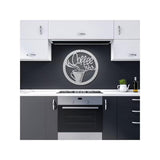 Coffee Metal Wall Art - The Linen House