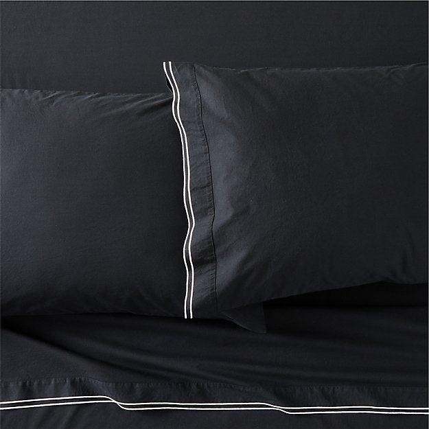 Luxury Baratta Trim Duvet Set - The Linen House