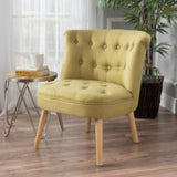 Plush Modern Tufted Accent Chair (One) – Stylish and Comfortable Seating