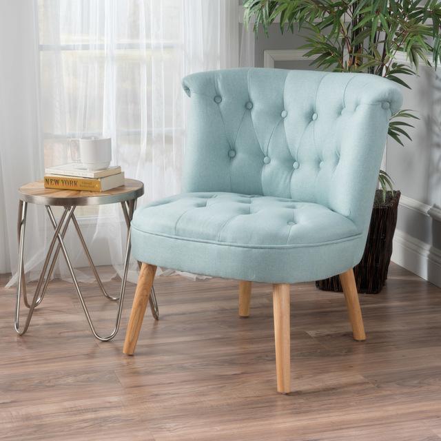 Plush Modern Tufted Accent Chair (One) – Stylish and Comfortable Seating