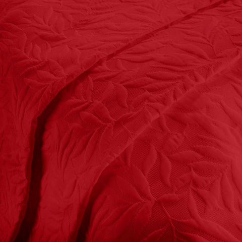 New Leafy Plant Bed Spread - The Linen House