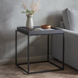 Bovina Square Side Tray Table - The Linen House
