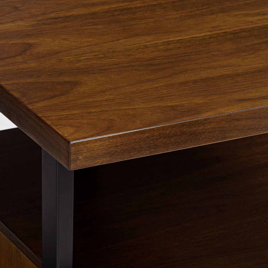 1-Drawer Modern End Table Side Table - The Linen House