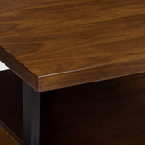 1-Drawer Modern End Table Side Table - The Linen House