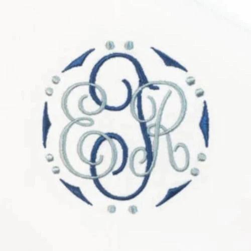 Shelby Dots Embroidered Napkin - The Linen House