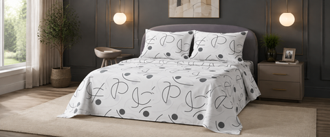 Printed Bed Sheet (Cotton)