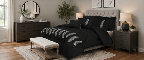 Embroidered Comforter