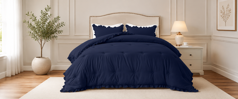 Ruffle Comforter