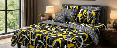 Printed Bedspread 7 Piece