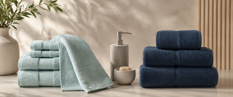 Luxury Bath Towel Collection – Soft Cotton Towels &amp; Towel Sets