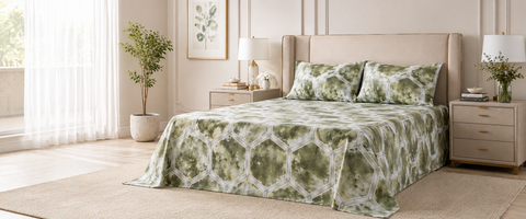 Luxury Bedsheets Collection – Premium Cotton &amp; Designer Bedsheets
