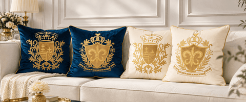 Embroidered Cushion Cover