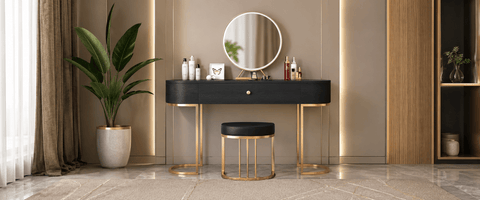 Luxury Makeup Desk Collection – Stylish Vanity Tables &amp; Beauty Storage Solutions