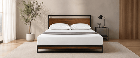 Metal Bed Frames With 2 Side Tables Collection – Modern &amp; Durable Bed Frames